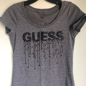 Guess gray T shirt size XS